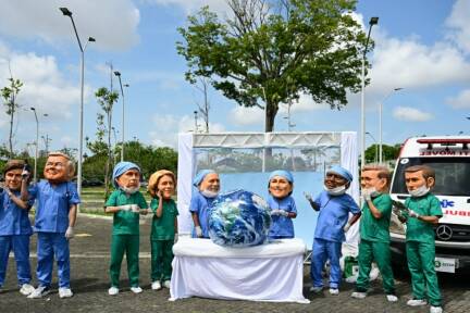 Die COP30 in Belém war von zahlreichen Protesten begleitet 