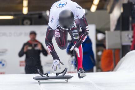 Maier kam mit der Olympia-Bahn sehr gut zurecht 