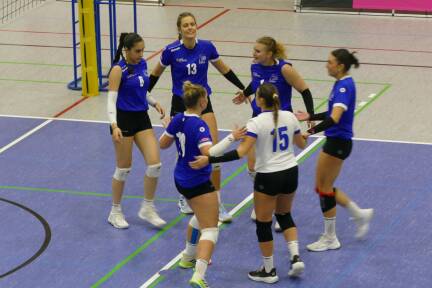 Zuversichtlich gehen die Salzburgerinnen ins Spiel gegen Eisenerz/Trofaiach. 