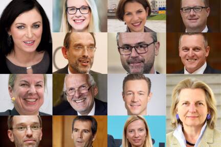 Das sind die neuen Ministerinnen und Minister 
