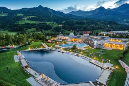 Spaß & Gesundheit in den alpinen Wasserwelten der Alpentherme Gastein 