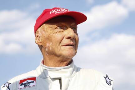 Eines der letzten öffentlichen Fotos: Niki Lauda am 30. Juni 2018 beim Legendenrennen auf dem Red-Bull-Ring in Spielberg. 