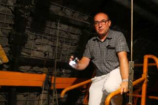 Fockenberg forscht und arbeitet im Deutschen Bergbaumuseum. 