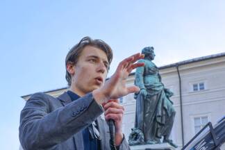 AKS-Sprecher Stijn Maas.  AKS-Sprecher Stijn Maas.