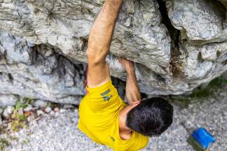 Andreas Widauer in Aktion. 