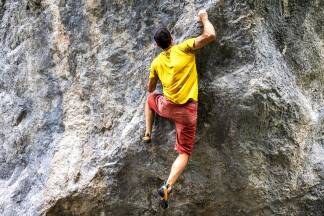 Andreas Widauer in Aktion. 