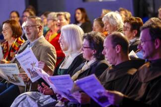 Im SN-Saal hieß es wieder: „Kommt, singt mit!“ 