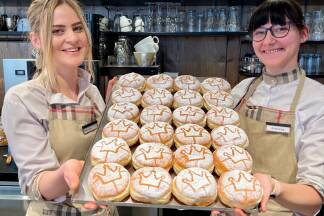 Königliche Krapfen von der Bäckerei Bauer in Mühlbach am Hochkönig.  