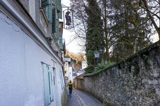 Das älteste Freudenhaus in Salzburg steht in der Herrengasse.   Das älteste Freudenhaus in Salzburg steht in der Herrengasse.