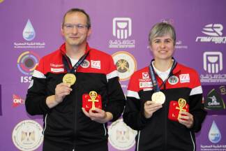 Im Herbst hatten Richard Zechmeister und Sylvia Steiner über WM-Gold gejubelt. 