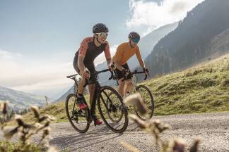 Gravelbiken in Saalbach-Hinterglemm. 