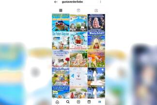 Theresa Steffner setzt auf einen kunterbunten Instagram-Kanal.  