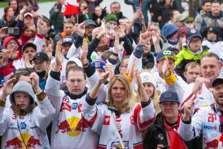 Die Fans sorgten für beste Stimmung. 