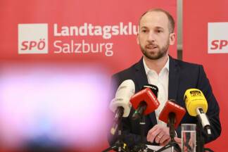 SPÖ-Chef David Egger hat am Freitag Verhandlungen mit ÖVP und FPÖ eine Absage erteilt – am Dienstag ruderte er zurück. 