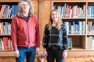 Felix Lang leitet das Projekt. Gemeinsam mit Lisa Huber übernimmt er den archäologischen Part der Forschung. 