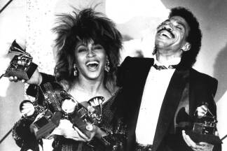 Tina Turner und Lionel Richie  