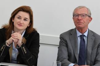 FPÖ-Chefin Marlene Svazek und ÖVP-Landeshauptmann Wilfried Haslauer. 