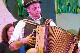 Das Geschwister-Ensemble von der Ruckermusi spielte Kompositionen von Rupert Mühlthaler (Bild). 
