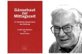 Aus „Gänsehaut zur Mittagszeit“ - 17 fabelhafte Geschichten aus Salzburg mit Ursprüngen in Liefering - erzählt und illustriert von Werner Hölzl, Edition Tandem, Salzburg/Wien, 2019. 
