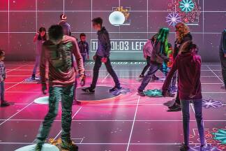 Game Changer Suite im Ars Electronica Center. 
