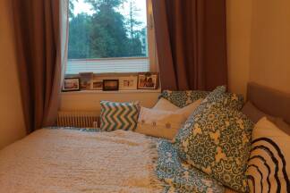 Das eigene Zimmer ist für Vera, Isabella und David der Rückzugsort.  