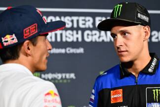 Marc Márquez und Fabio Quartararo haben derzeit wenig Grund zur Freude. 