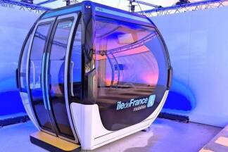 Beispiel aus Frankreich. In Paris befindet sich eine Seilbahn in Bau. 