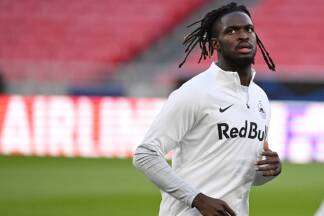 Auch Oumar Solet konnte trainieren, sein Einsatz gilt als wahrscheinlich. 