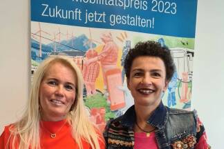 Mobilitätspreis: Heidi Schmidl und Michaela Hütteneder-Estermann 