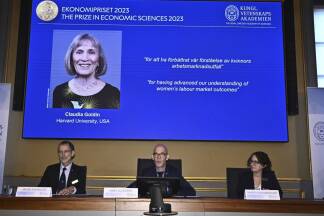 Der Nobelpreis für Wirtschaft ging an Harvard-Professorin Claudia Goldin.  