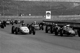 Formel-Vau-Endlauf auf dem Salzburgring im Jahr 1970.  Formel-Vau-Endlauf auf dem Salzburgring im Jahr 1970.