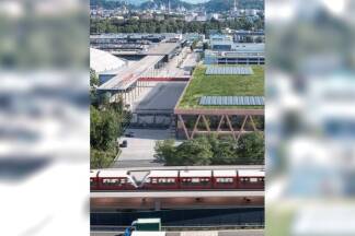 Die Bahn soll parallel zur Westautobahn beim Messezentrum halten.  