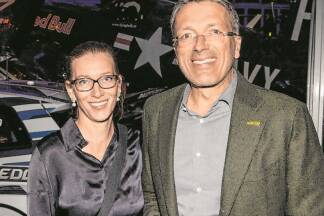 Gute Laune herrschte auch bei Fritz und Nicole Waldegger (PALFINGER AG).   Gute Laune herrschte auch bei Fritz und Nicole Waldegger (PALFINGER AG).