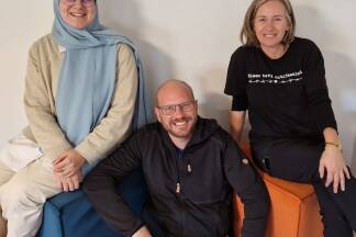 Esma Bosnjakovec („Demokratie, was geht?“), Johannes Schindlegger (akzente), Elke Mayer (JUK Kaprun) Bild:   Esma Bosnjakovec („Demokratie, was geht?“), Johannes Schindlegger (akzente), Elke Mayer (JUK Kaprun) Bild: