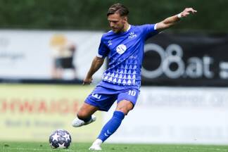 Philipp Zehentmayr ist bereit für das Länderspiel. 