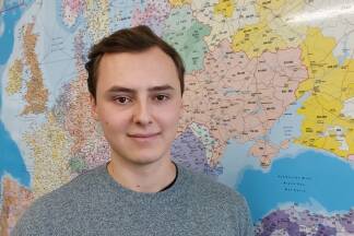 Alexander Otten verbrachte im Rahmen eines Auslandspraktikums für seinen Betrieb Ontime Logistics in Bergheim zwei Monate in den USA. 