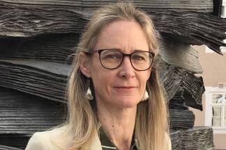 Stadträtin und Landtagsabgeordnete Kimbie Humer-Vogl geht für die Grünen ins Bürgermeisterrennen.  