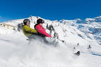 Snowbraker: das neue Hightech-Rutschen. 