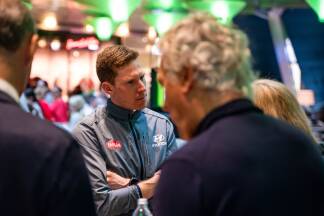 Marathonläufer Peter Herzog: „Hier werden auch die Unsportlichen abgeholt - die sind Feuer und Flamme.“  Marathonläufer Peter Herzog: „Hier werden auch die Unsportlichen abgeholt - die sind Feuer und Flamme.“