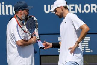 Benjamin Ebrahimzadeh betreute Dominic Thiem rund elf Monate.  Benjamin Ebrahimzadeh betreute Dominic Thiem rund elf Monate.