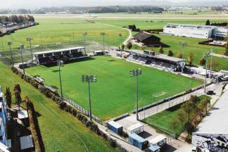 Das Stadion in Salzburg-Maxglan: Die nächste Entscheidung treffen die Behörden am 7. März. 