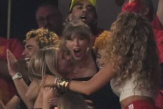 Taylor Swift war auch da. 