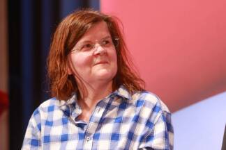 Karin Lindorfer, KPÖ plus.  