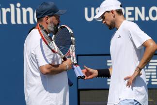 Nach den Australian Open trennte sich Dominic Thiem von Benjamin Ebrahimzadeh. 