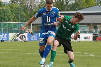 Christoph Gruber (l.) will sich in St. Johann beweisen. 
