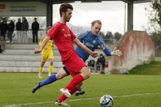 Michael Aigner traf zum 4:0. 