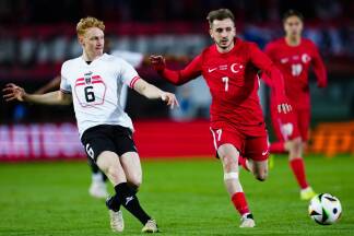 Nicolas Seiwald (links) und Co. testeten gegen die Türkei. 