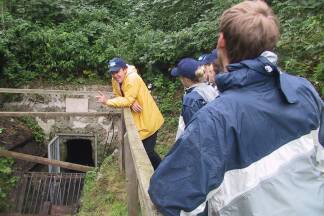 Eingang zum Almkanal im Mönchsberg 