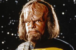 Der klingonische „Star Trek“-Offizier Worf. 