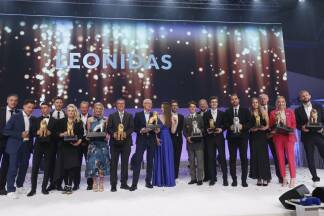 Das Abschlussbild der Leonidas-Sportgala 2024. 
